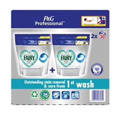 Fairy Professional Laundry Liquipods Non-Biological 2x50 (Pack of 100)