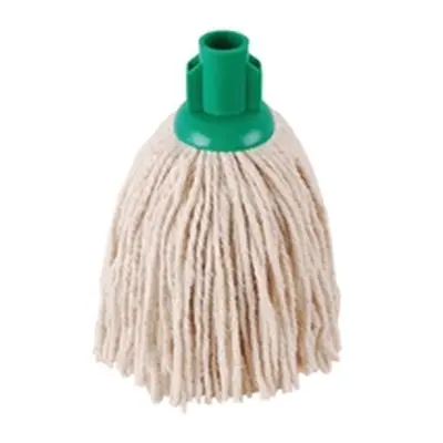 2Work 12oz PY Smooth Socket Mop Green (10 Pack) PJYG1210I