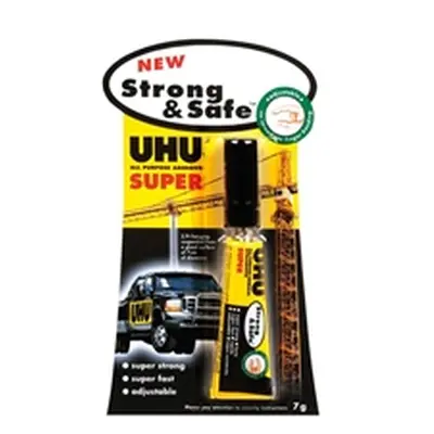 UHU Strong and Safe Super Glue 7g (12 Pack) 39722