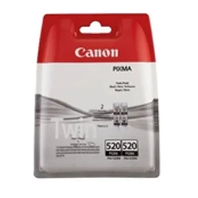 Canon PGI-520 PGBK Inkjet Cartridge Twin Pack Black 2932B019