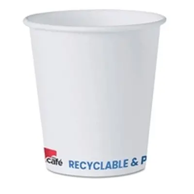 MyCafe Paper Water Drinking Cups 7oz White (Pack of 1000) MYC10113