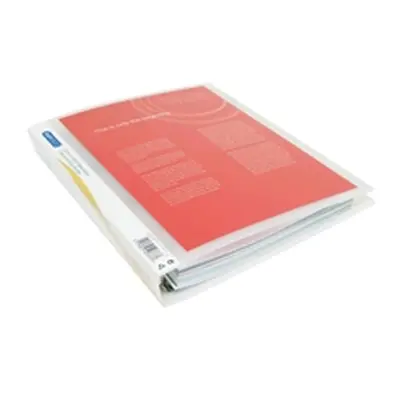 Rapesco Presentation 4 Ring A4 Binder 25mm Clear (10 Pack) 0