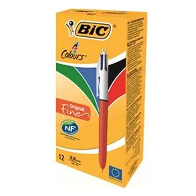 Bic 4 Colours Fine PK12