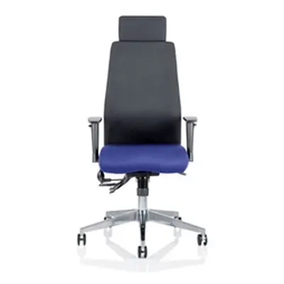 Onyx Posture Chair Serene Colour Seat With Headrest With Ar