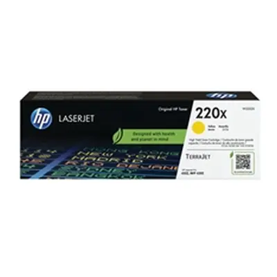 HP 220X Original LaserJet Toner Cartridge High Yield Yellow W2202X