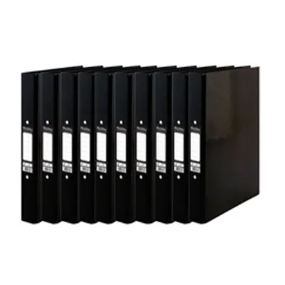 Pukka Brights Ringbinder A4 Black (10 Pack) BR-7765