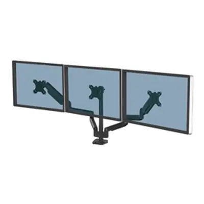 Fellowes Triple Monitor Arm Adjustable 360-degree Rotation - 8042601