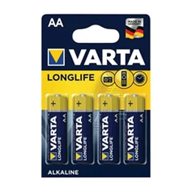 Varta Longlife AA Battery (4 Pack) 04106101414