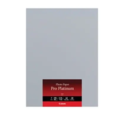 Canon Pro Platinum A2 Photo Paper 20 Sheets (20 Pack) 2768B067