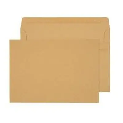 Q-Connect C5 Envelopes Pocket Self Seal 90gsm Manilla Pk 500 - KF3441