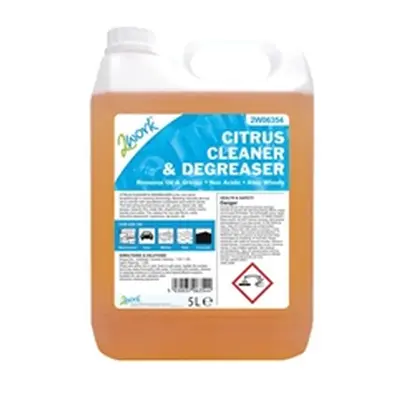 2Work Citrus Cleaner and Degreaser 5 Litre