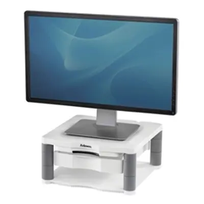 Fellowes Premium Monitor Riser Plus for 21in Screens Grey