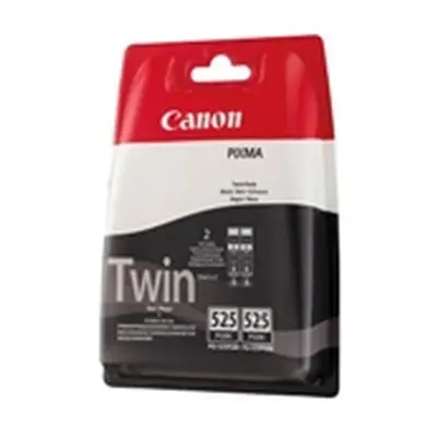 Canon PGI-525 Inkjet Cartridge Twin Pack Black 4529B017