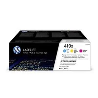 HP 410X 3-pack HY Cyan/Magenta/Yellow Toner Cartridges (CF252XM)