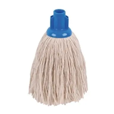 2Work 12oz Twine Rough Socket Mop Blue (Pack of 10) PJTB1210I