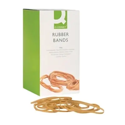 Q-Connect Rubber Bands No.34 101.6 x 3.2mm 500g Ref KF10539