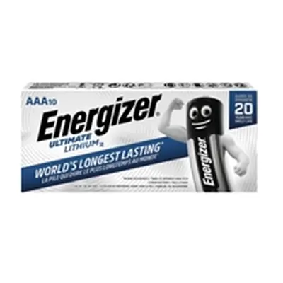 Energizer Ultimate AAA Lithium Batteries (Pack of 10) 634353