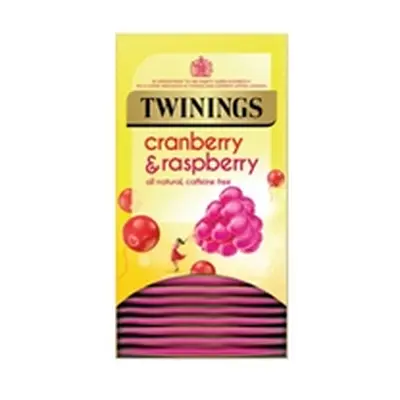 Twinings Cranberry and Raspberry Tea Bags (Pack of 20) F14381