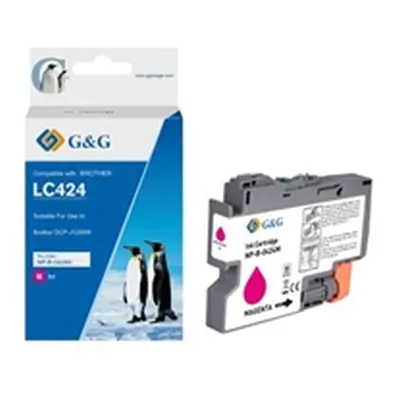 Alpa-Cartridge Compatible Brother LC424M Magenta Ink Cartridge