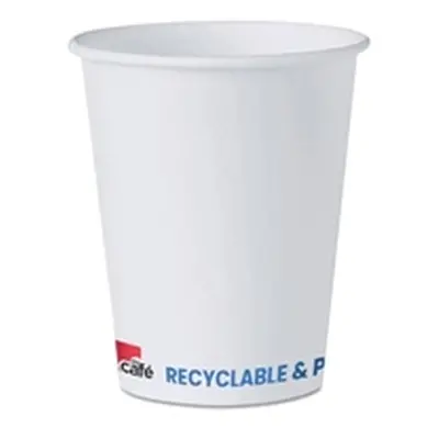 MyCafe Vending Cup Squat 7oz White (Pack of 100) MYC10107