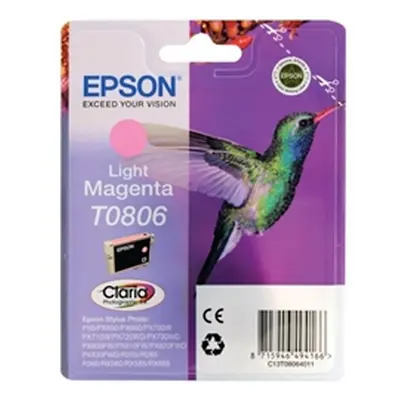 Epson T0806 Photographic Ink Cartridge Claria Light Magenta