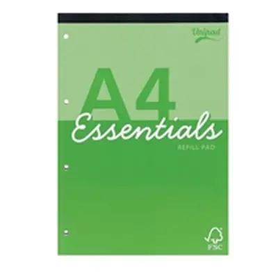 Pukka Pad Essentials Refill Pad 160 Pages A4 (Pack of 4) ESS-REFA4TOP