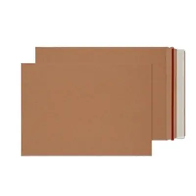 Blake All Board Pocket Envelope Peel and Seal 324x229mm Kraft Pack 100