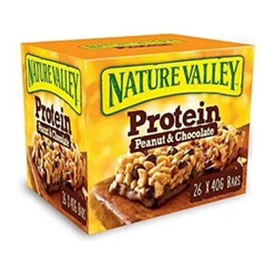 Nature Valley Protein Bar Peanut & Chocolate Gluten Free 26x40g