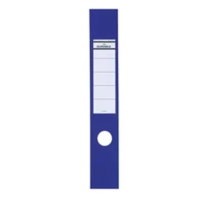 Durable Ordofix Spine Labels Self-adhesive PVC Blue [Pack 10]- 8090/06