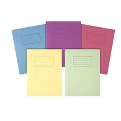 Silvine Exercise Books 9 x 7in / 229 x 178mm Assorted (10 Pack)