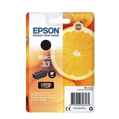 Epson 33 Ink Cartridge Claria Premium Oranges Black C13T33314012