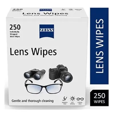 Zeiss Lens Cleaning Wipes 250 Wipes