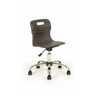 Titan Swivel Junior Chair - 365-435mm Seat Height - Charcoal - T30-C