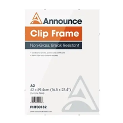 Announce Metal Clip Frame A2