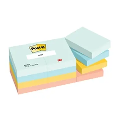 Post-it® Notes Beachside 38mm x 51mm Pk12