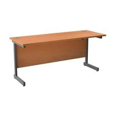 Mezzo 1600 X 600 Cantilever Workstation - Beech Ref SU1660RECBESV