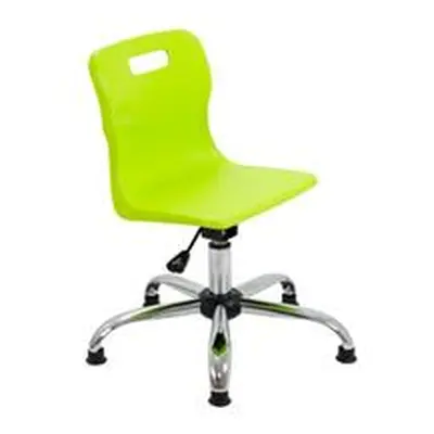 Titan Swivel Junior Chair - 365-435mm Seat Height - Lime - T30-LG