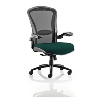 Houston Task Operator Chair Mesh Back Kingfisher Fabric Sea