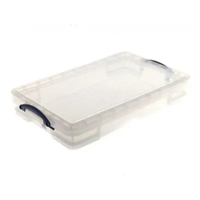 Really Useful Clear Plastic Storage Box 20 Litre