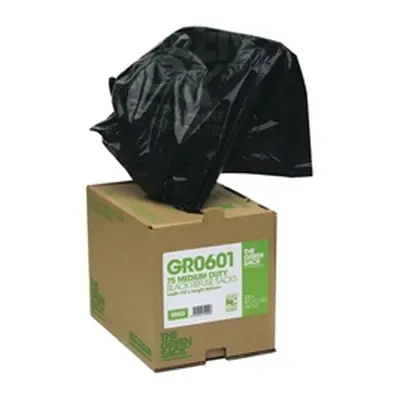 The Green Sack Compactor Sack in Dispenser Black (40 Pack) VHP