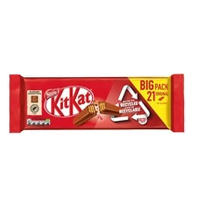 Nestle KitKat Milk Chocolate 2 Finger (Pack of 21) 12539147