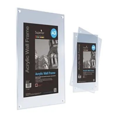 Stewart Superior Acrylic Wall Frame A4 Clear AWF-A4