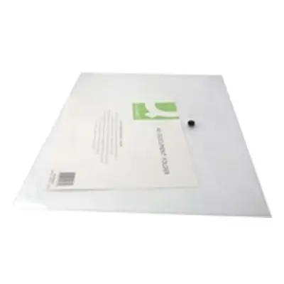 Q-Connect Polypropylene Document Folder A3 Clear (Pack of - KF02464