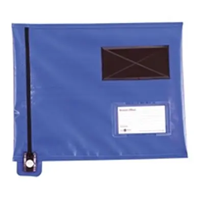 GoSecure Flat Mailing Pouch 286x336mm Blue VP99111