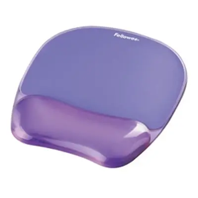 Fellowes Crystals Gel Purple Mouse Pad 9144103