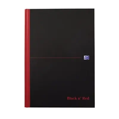 Black n Red Book Casebound 90gsm Ruled 192pp A4 - 100080446