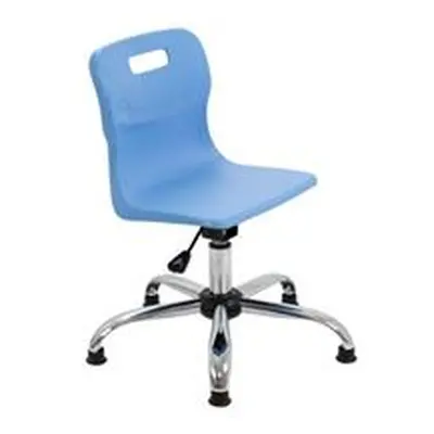 Titan Swivel Junior Chair - 365-435mm Seat Height - Sky Blue - T30-CBG