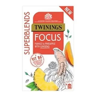 Twinings Superblends Focus Envelopes 20's - PACK (4)