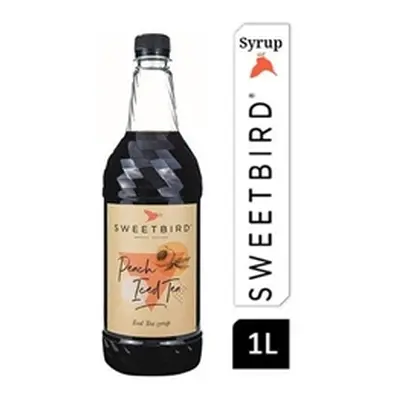 Sweetbird Peach Iced Tea Syrup 1litre (Plastic)