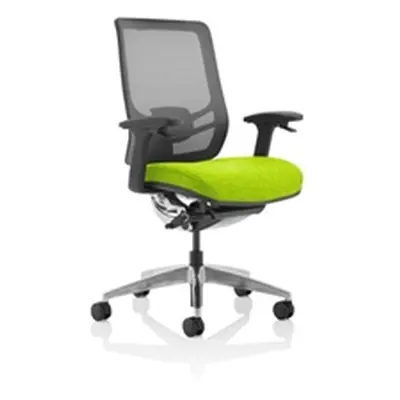 Ergo Click Bespoke Fabric Seat Myrrh Green Black Mesh Back